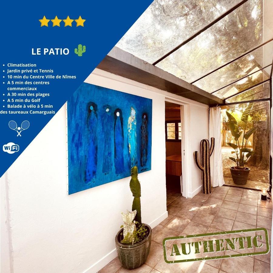 Le Patio, Jardin Privatif, Tennis Nîmes Exteriör bild